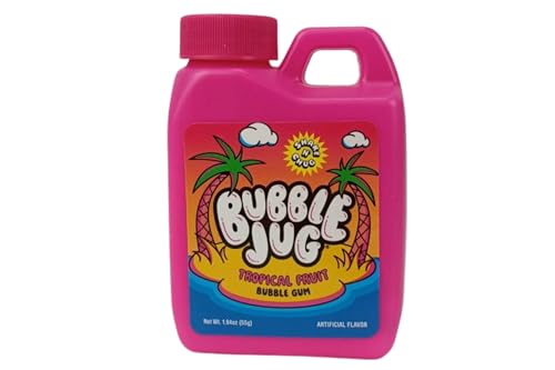 Bubble Jug | Tropical Fruit Bubble Gum | 90s Candy | Shake N' Chug Gum | Brought To You By Iconic Candy (1)