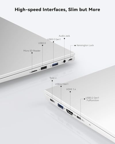Image of NIMO 15.6'' IPS FHD-Laptop, 32GB RAM 1TB SSD AMD Ryzen 5(Beat i5-1135G7, 4 Cores Up to 3.7GHz) Student Computer with 2 Years Warranty, 65W Type-C, Fingerprint, Backlit Keyboard, 180Viewing