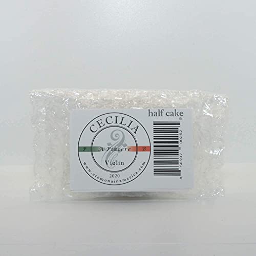 Cecilia ‘A Piacere’ Rosin For Violin, Rosin Specially Formulated Violin Rosin For Violin Bows (Mini (Half Cake)) #TOP6