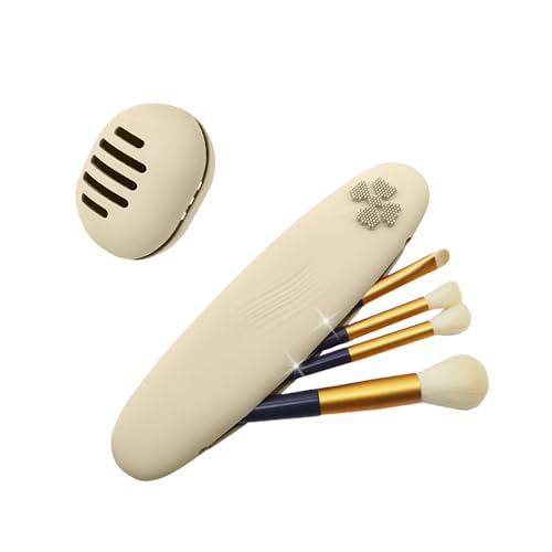 Funzionamento Intuitivo: Il nostro Organizer per Trucchi Impermeabile un design minimalista con forme carine e dimensioni compatte da viaggio, organizza rapidamente pennelli e cosmetici. Insieme alla linea porta trucchi, elimina definitivamente la ricerca disordinata nella borsa