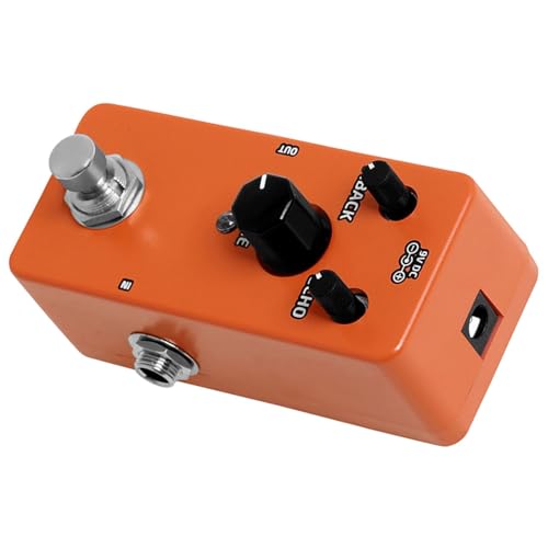 Pédale délai analogique guitare clarté sonore et design métal