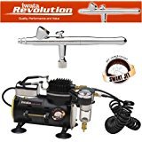 Master AirbrushIWATA REVOLUTION BR AIRBRUSHING SYSTEM WITH SMART JET AIR COMPRESSOR