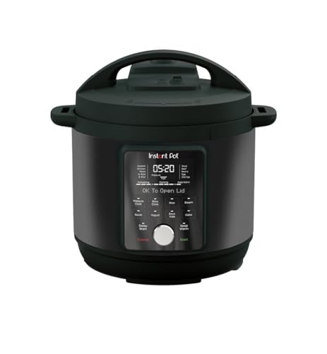 Instant Pot Duo Plus Whisper Quiet Multi-Cooker 9-in-1 Cooking: pressure cook slow cook rice steam sauté yogurt sous vide cake keep warm Dishwasher-safe lid 2 Years Manufacturers Warranty