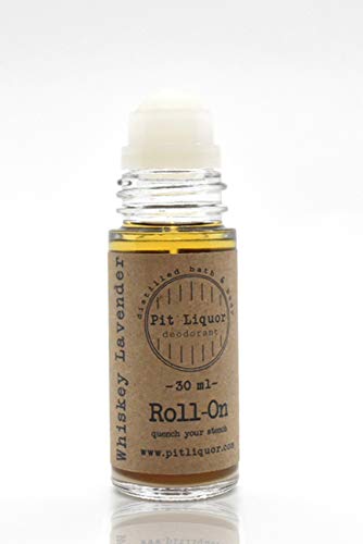 Whiskey Lavender Pit Liquor Deodorant (Whiskey Lavender, 30ml)