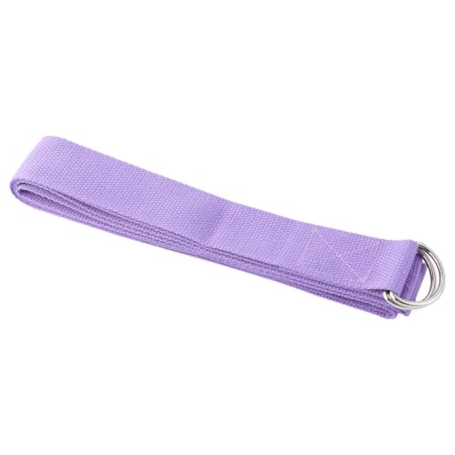 SHINEOFI Bande Élastique de Yoga Antidérapante en Polyester Coton Fer, Bande de Résistance Portable pour Fitness, pour Bras et Dos Lors de Voyages