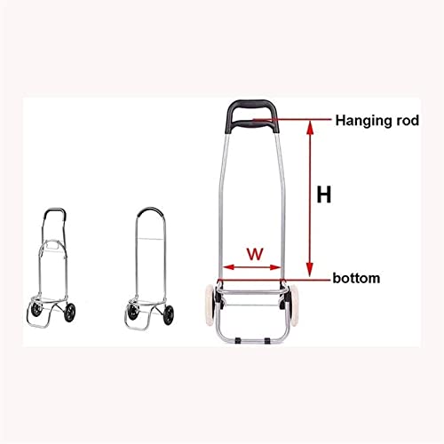 Faltbare Einkaufstrolley-Ersatztasche - 39L Wiederverwendbare Einkaufswagen-Ersatztasche, Tragbare Oxford-Stoff… – Bild 4