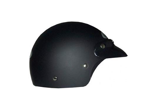 JET HELMET 3 BOTONES NEGRO MATE DIEFFE TALLA XL