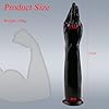 37cm Riesen Handform Dildo XXL Anal Dildo für Fisting,3.0 Hand Dildos Faust Dildo Analdilos Herren,mit Dildo Saugnapf,Fist Dildo Fisting Dildos Masturbatoren,Analplug für Frauen Männer (Schwarz) #1