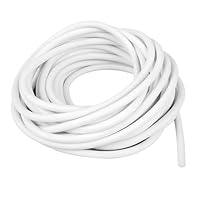 Ø5mm Dichtung Schaum Rundschnur, 5 M Schaumstoff Dichtstreifen, Fugen Dichtschnur, Silikon Schaumstoffstreifen, Runde Dichtschnur für Fugen, Gummi Solider Schaumstoffstreifen für Basteln Rohr Handwerk