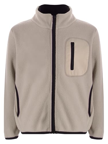 Kids Boys Girls Fleece Jacket Long Sleeve Zipper Coat Winter Outerwear with Pockets Causal Daily Athletic Wear