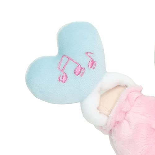 Muñeca Lil’ Hugs cuerpo suave rosa 12 pulgadas miniatura 4