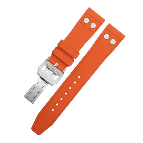 Bracelet montre caoutchouc fluoré 22mm souple pour accompagner vos aventures et tenues chics