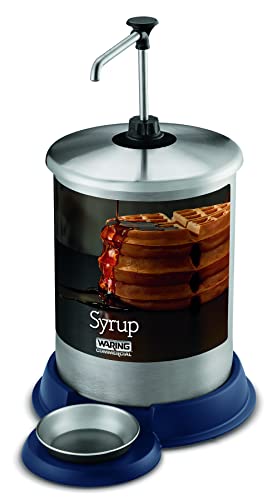 Waring Commercial WSD1G 1 Gallon Waffle, Pancake and Crepe Syrup Dispenser