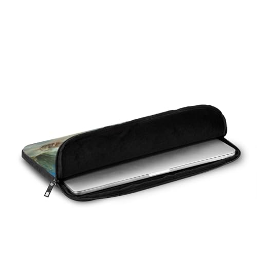 Funda para portátil 17 pulgadas con diseño de tortuga marina miniatura 6