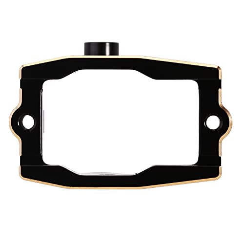 Image of INJORA Black Brass Servo Mount Bracket for TRX4M Stock Servo 1 /18 Upgrade Parts,11g