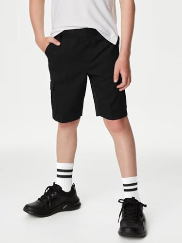 Image of COTTON DAY Unisex School Kids Boys Girls Soft Combed Cotton Athletic Socks