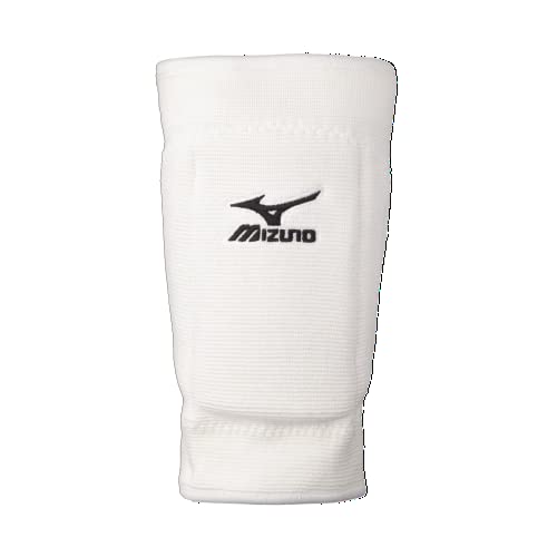 Mizuno T10 Plus Kneepad, Adult Volleyball Kneepad, White, One Size #TOP25