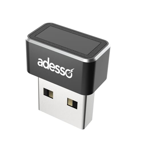 Lecteur d'empreintes digitales USB haut de gamme Adesso fabriqué à Taiwan