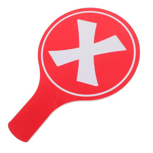 KOMBIUDA Classroom Answer Double-sided Teaching Prop for Teacher and Student Engagement Handheld Paddles for Interactive Game and Voting Activities Design