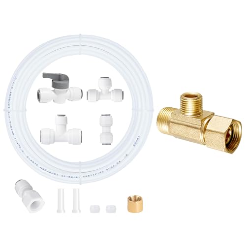 Kit de línea de agua para fabricadora de hielo con conector rápido miniatura 1