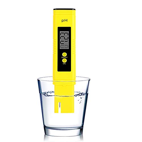 PH Medidor de Agua Digital Resolución 0.01 Probador de PH, Ph TDS Meter con Función de Calibración Automatica Rango de 0.00-14.00 para Agua Potable, Piscinas, Hidroponía, acuarios