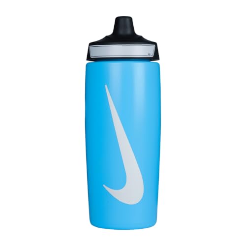 Image of Nike REFUEL BOTTLE 18 OZ - BALTIC BLUE /BLACK /WHITE, 532 ML