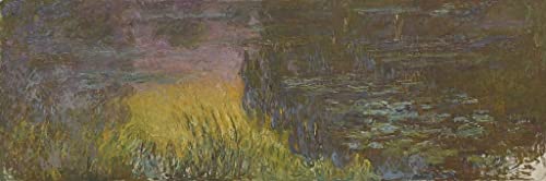 Tableau Les Nymphéas Monet 60x90cm pour habiller un grand mur blanc vide