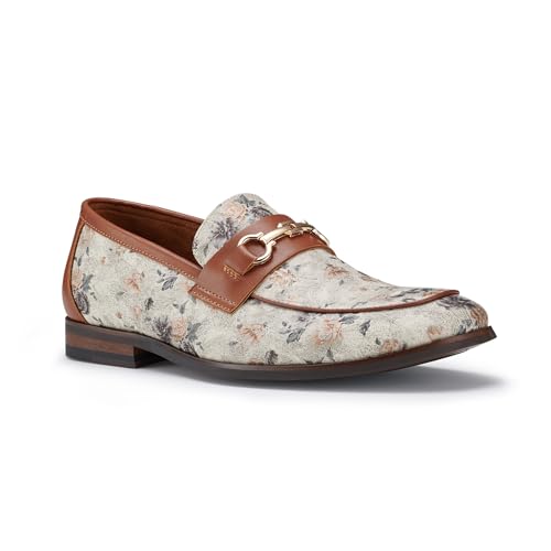 Image of Ferro Aldo Men's Premium Moc Toe Loafers | Casual & Dress Styles with Tassels & Horsebit Buckles