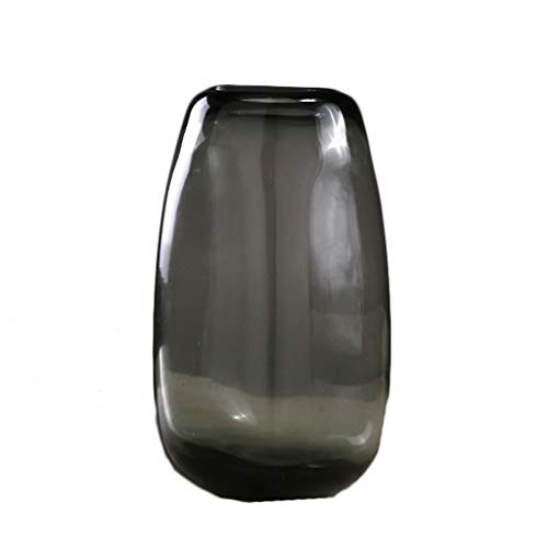 Vase en verre stable pour arrangement de fleurs sans risque de basculement