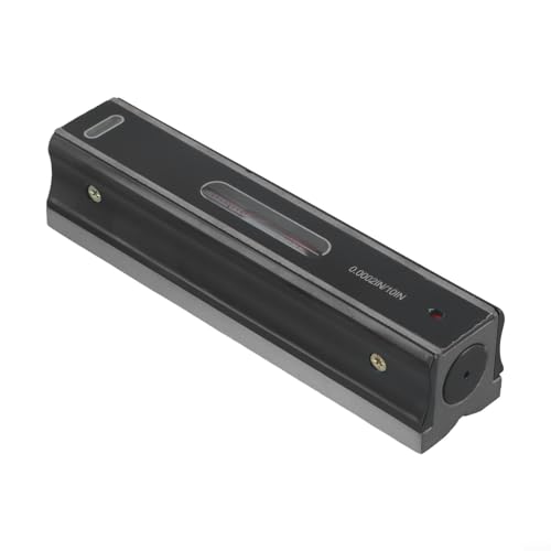 Pumixiy Nivel de precisión de hierro fundido, nivel de tira de 8 pulgadas con precisión de 0.01 pulgadas/10 pulgadas, instrumento de medición profesional para fabricantes de herramientas, alineación