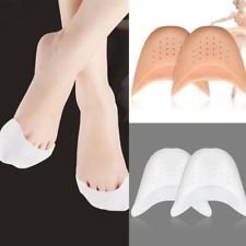 Skyzone 1Pair Finger Protector Silicone Gel Pointe Toe Cap Cover For Toes Soft Pads Protectors for Pointe Ballet Shoes Feet Care Tools 1