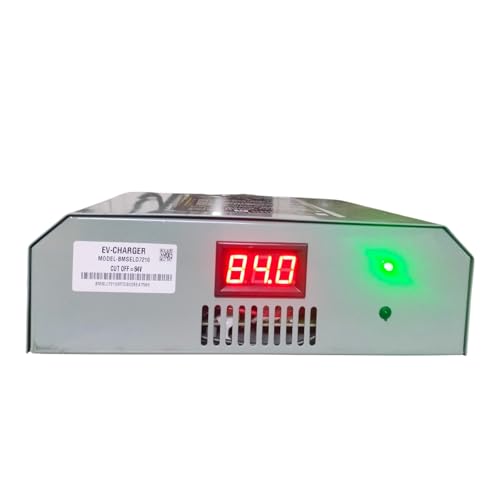 Image of Ev Charger 48 to 84 Volt scooty, E rikshawa 6 amper Lithium Battery Charger (84 v Cutoff 10 amper sb 50 Connector)