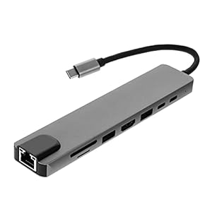 Yardwe USB Laptop Docking Station Type Multifunctioneel Docking Station Nuttige USB Hub Adapter Data Hub