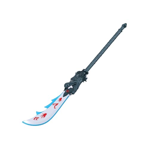 Fauitay Espada de Juguete con Luz LED, Espada de Batalla Luminosa de 95cm con Efectos de Sonido y Luces Intermitentes para Niños, Juegos de rol y Aventuras