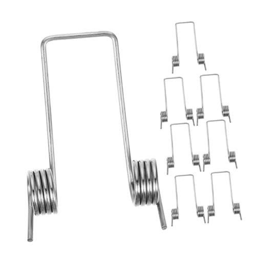BESPORTBLE 8 Piezas Resorte Torsional de Inoxidable para Cubo de Basura Repuesto Resistente para Tapa con Acción Suave para Sustitución de Muelles Tapas de Contenedores