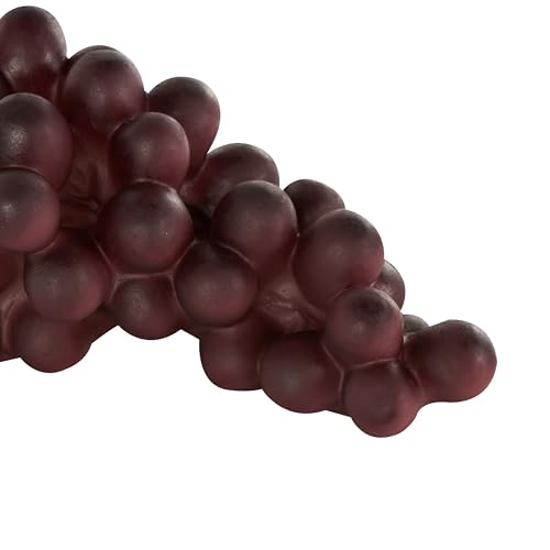 Estatua decorativa de uvas púrpuras de 14 x 5 x 6 pulgadas miniatura 4
