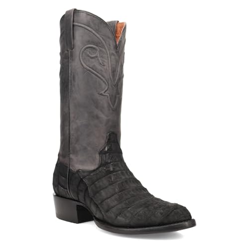 Dan Post Men's Makara Alligator Round Toe Pull on Western Boot2