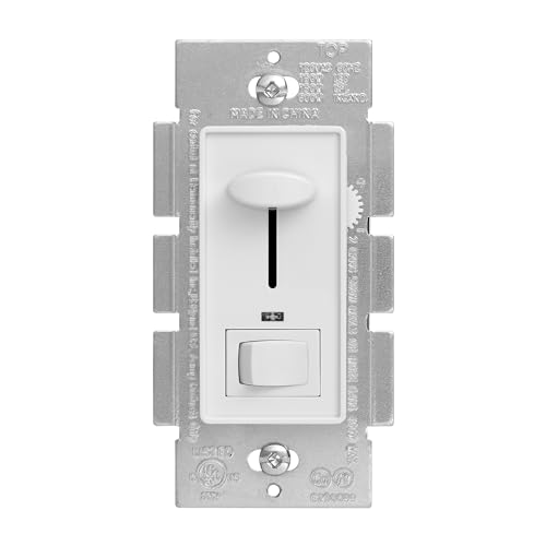 Maxxima MEW-DM622 Dimmer Electrical Light Switch - Featuring Blue Indicator Light thumb #1