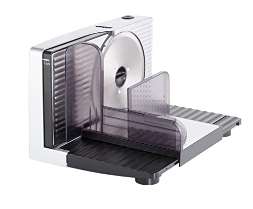 Unold 78866 ALLESSCHNEIDER Curve Silver, 100 W, 230 V, zusammenklappbar, Edelstahlmesser,...