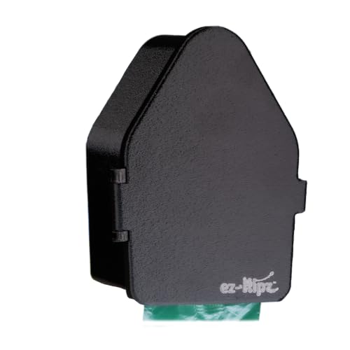 ez-Ripz Wall Mounted Dog Poop Bag Dispenser Fits Standard Size Bags Outdoor Weatherproof Bag Holder Easy Install Made in USA - Black
