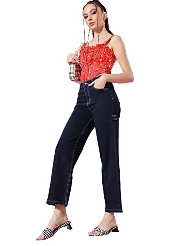 Image of Dolce Crudo High Rise Wide Leg Jeans for Women