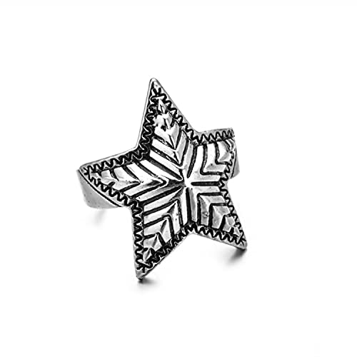 Image of GANGYUN 4 Pcs /Set Adjustable Cobra Snake Starfish Lotus Flower Yoga Finger Ring Open Wolf Eagle Dragon Claw Rings Sets Jewelry