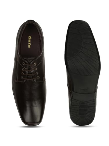 Image of Bata Derby Shoes for Men | Classic & Stylish Footwear | Perfect for Formal & Casual Occasions | Durable, Comfortable & Versatile Design | Ideal for Work, Events & Everyday Wear.