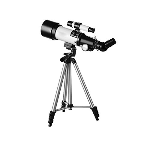 Telescopio refractor portátil con trípode ajustable y soporte para smartphone miniatura 1