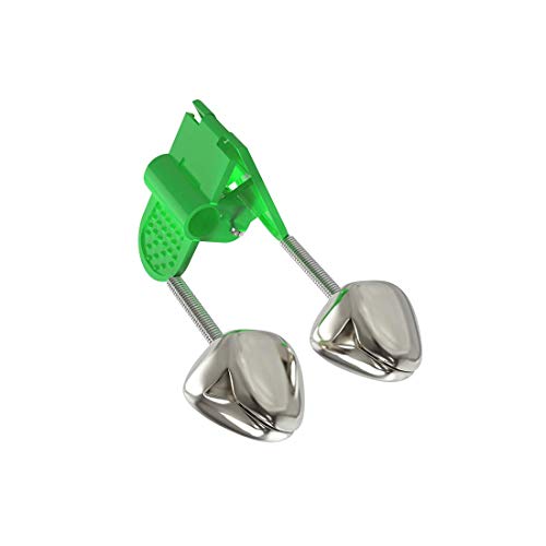 image for Helonge Fishing Bell and Night Light Kit, 20 Pcs Fish Bite Bait Alarm 