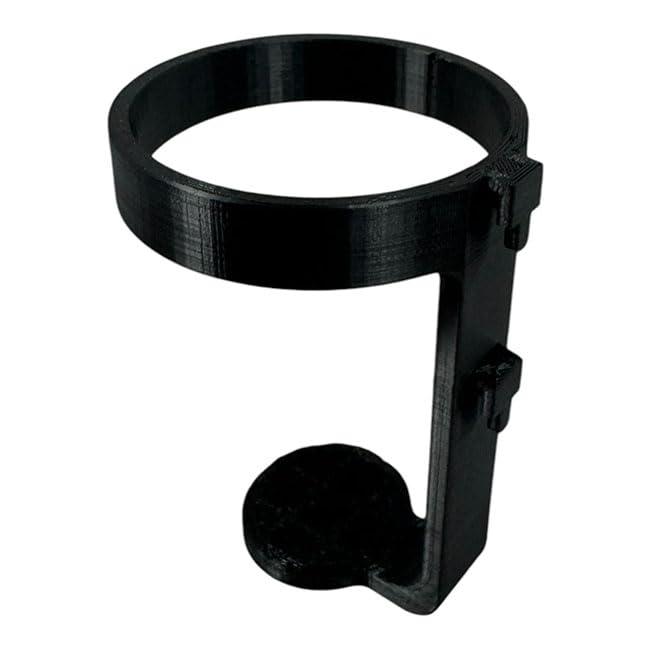 Kid Caddie Golf Thermos Holder, Waterbottle & Thermos Attachment for Golf Club Carrier, Black