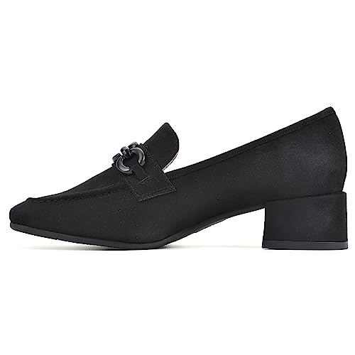 Image of CLIFFS BY WHITE MOUNTAIN Women's Quinbee Low Block Heel Loafer