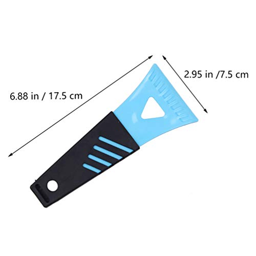 Image of DOITOOL Plastic Refrigerator Ice Shovel Ice Scraper Defrost Shovel Snow Ice Remover Scoop Freezer Shovel Defroster Cleaning Freezer Frost Shovel Fridge Cleaning Tool - 2 Pack