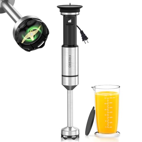 FRESKO Variable Speed Trigger lmmersion Blender Handheld with 24oz Beaker - image 1