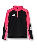 [ニューバランス] 長袖(ジュニア/キッズ)(サッカー/フットボール) Jr.ハーフジップウォームアップトップ JJTF1164 サッカー BKP(ブラック/ピンク) 130